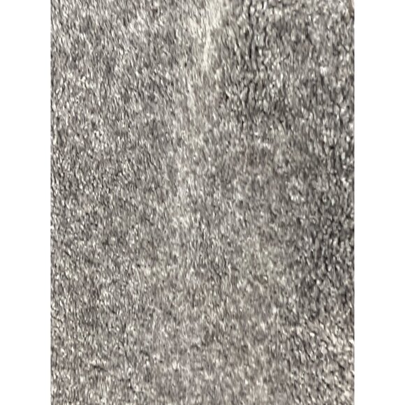 Dylan by True Grit Sherpa Vest S | Faux Fur Zip Front Gray Cozy Layer - Picture 9 of 13